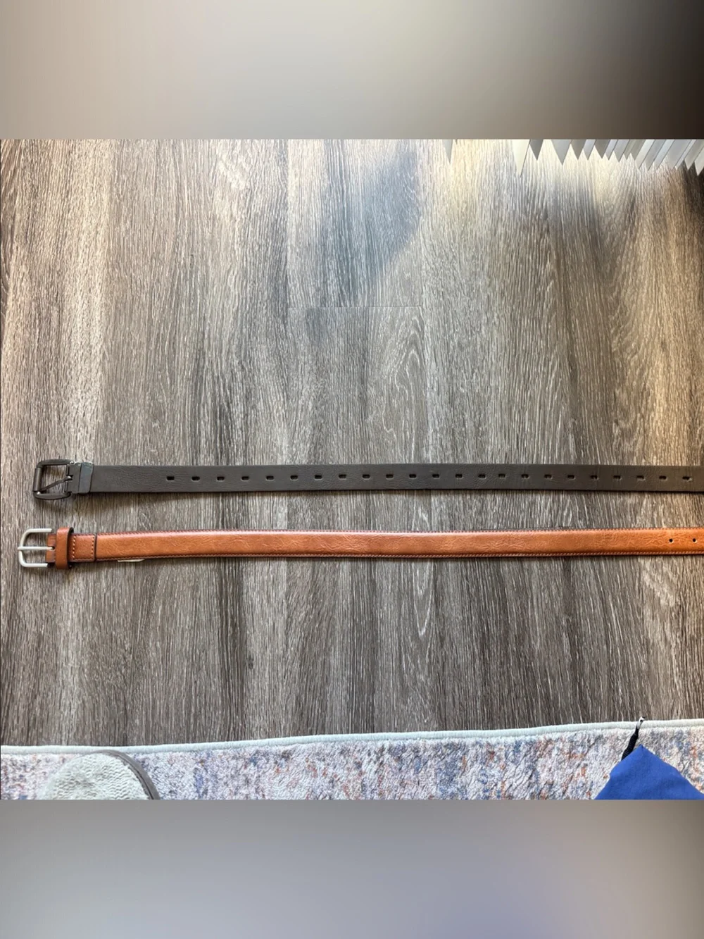 Boys 2 Brown belts one dark one light